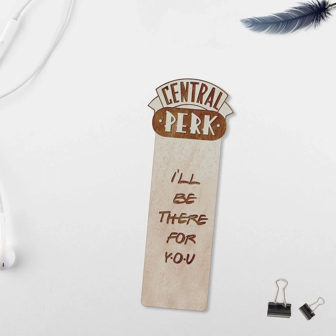 Personalized Bookmark I Will Be There For You â€“ Masta Kala
