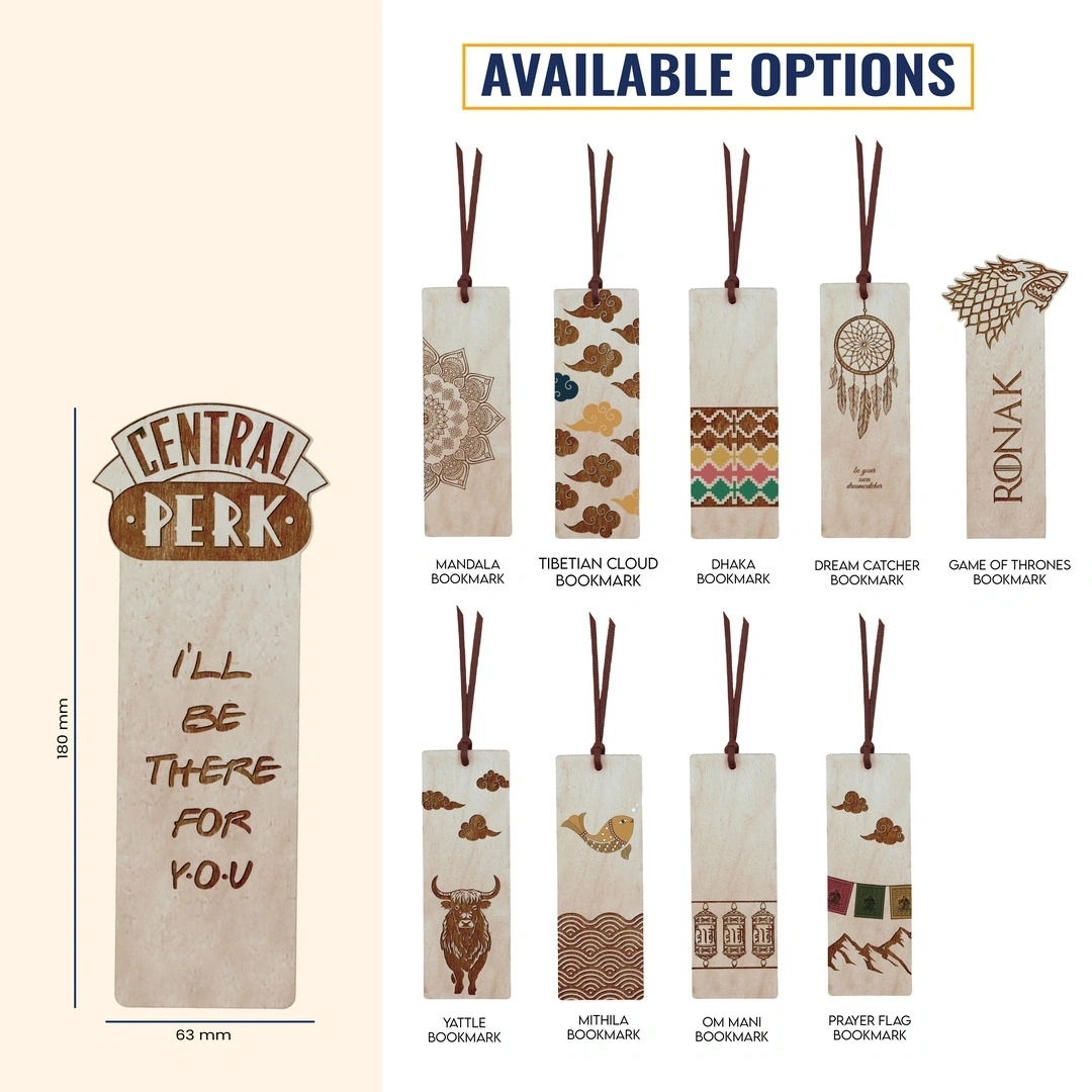 Personalized Bookmark I Will Be There For You â€“ Masta Kala