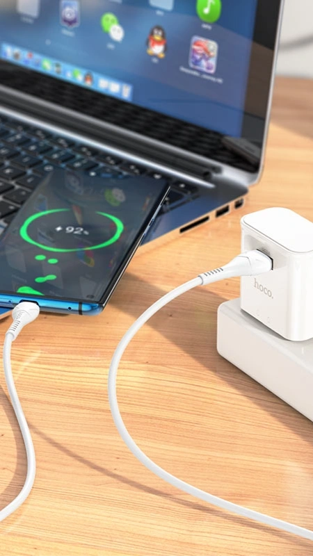 Wall charger “C92B Starshine” QC3.0 UK set with cable(type-c)