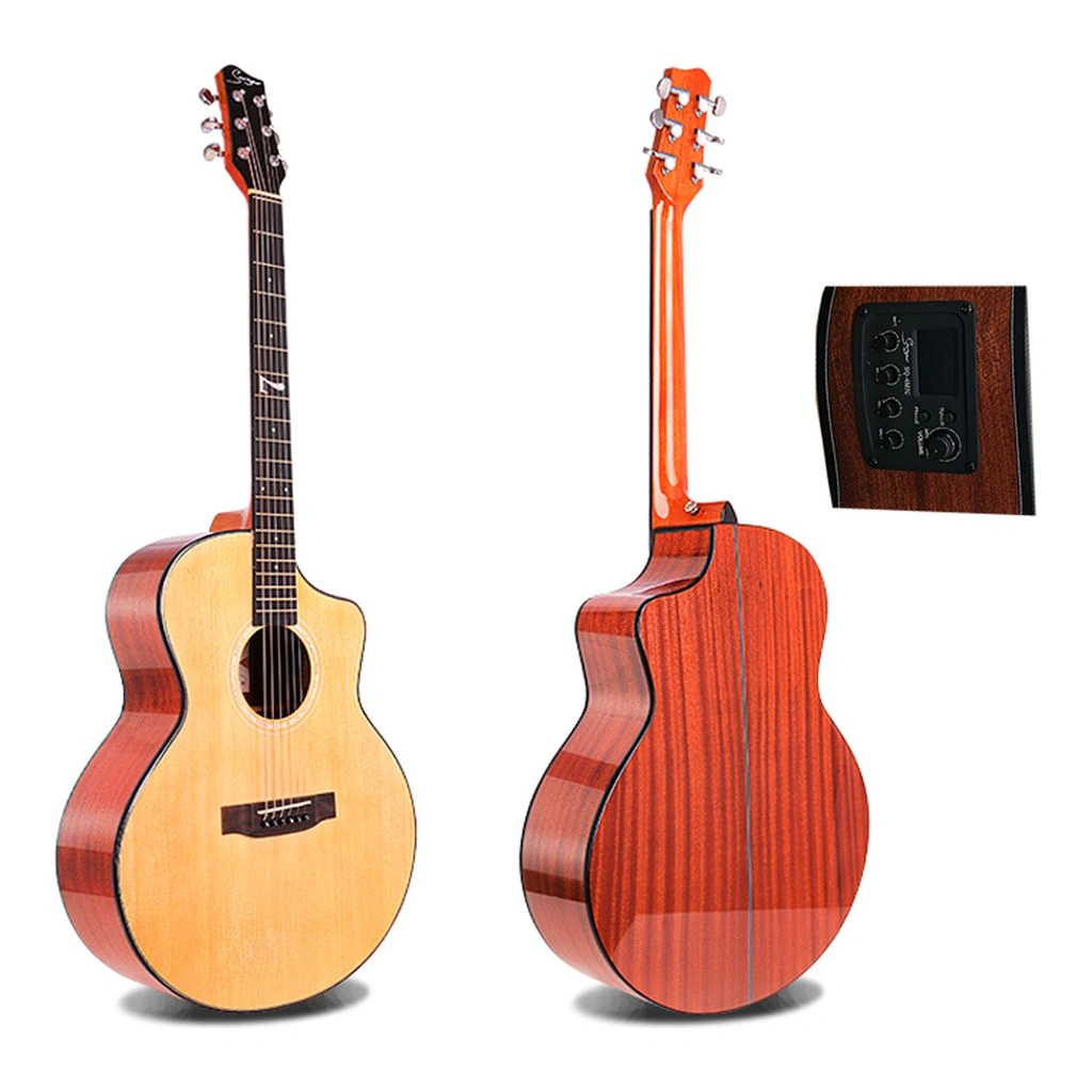 Smiger GN20J Semi-Acoustic Guitar 4