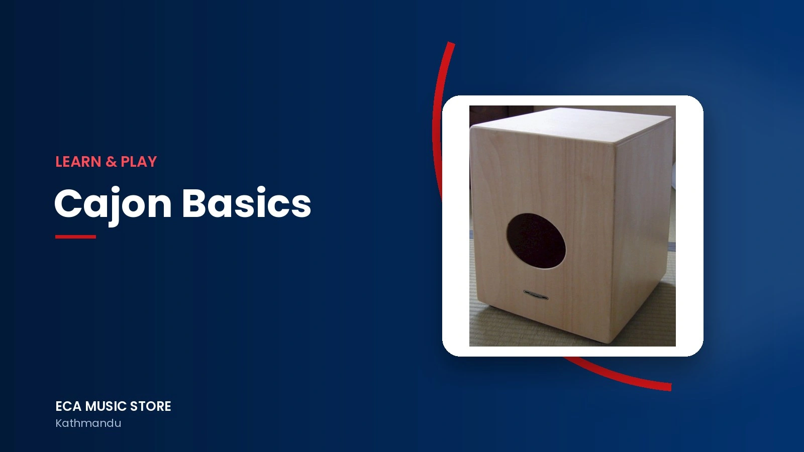 Cajon for Beginners: The Easiest Drum to Start With