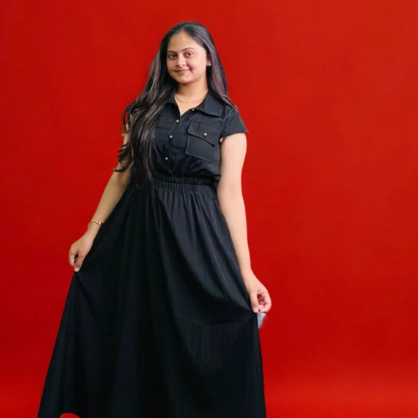 Women's rayon western dress