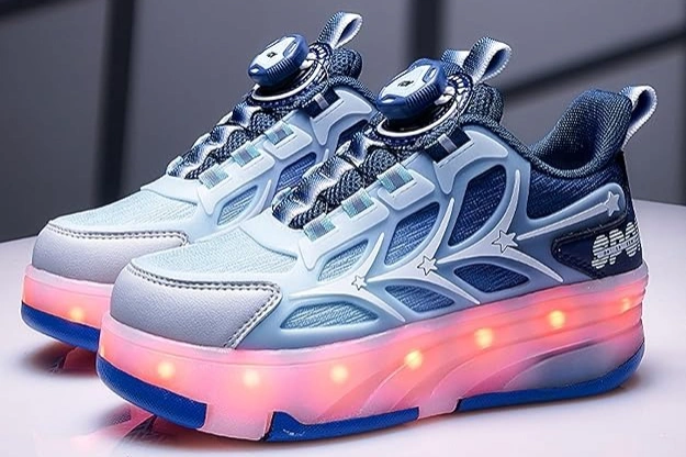 Light-Up-Shoes Blue