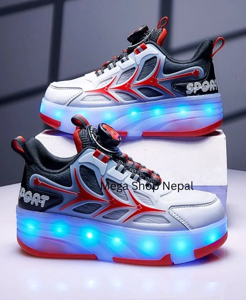 Light-Up-Shoes Red