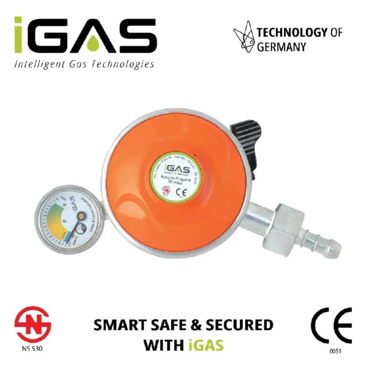 IGAS Automatic Auto Cut Regulator With Indicator