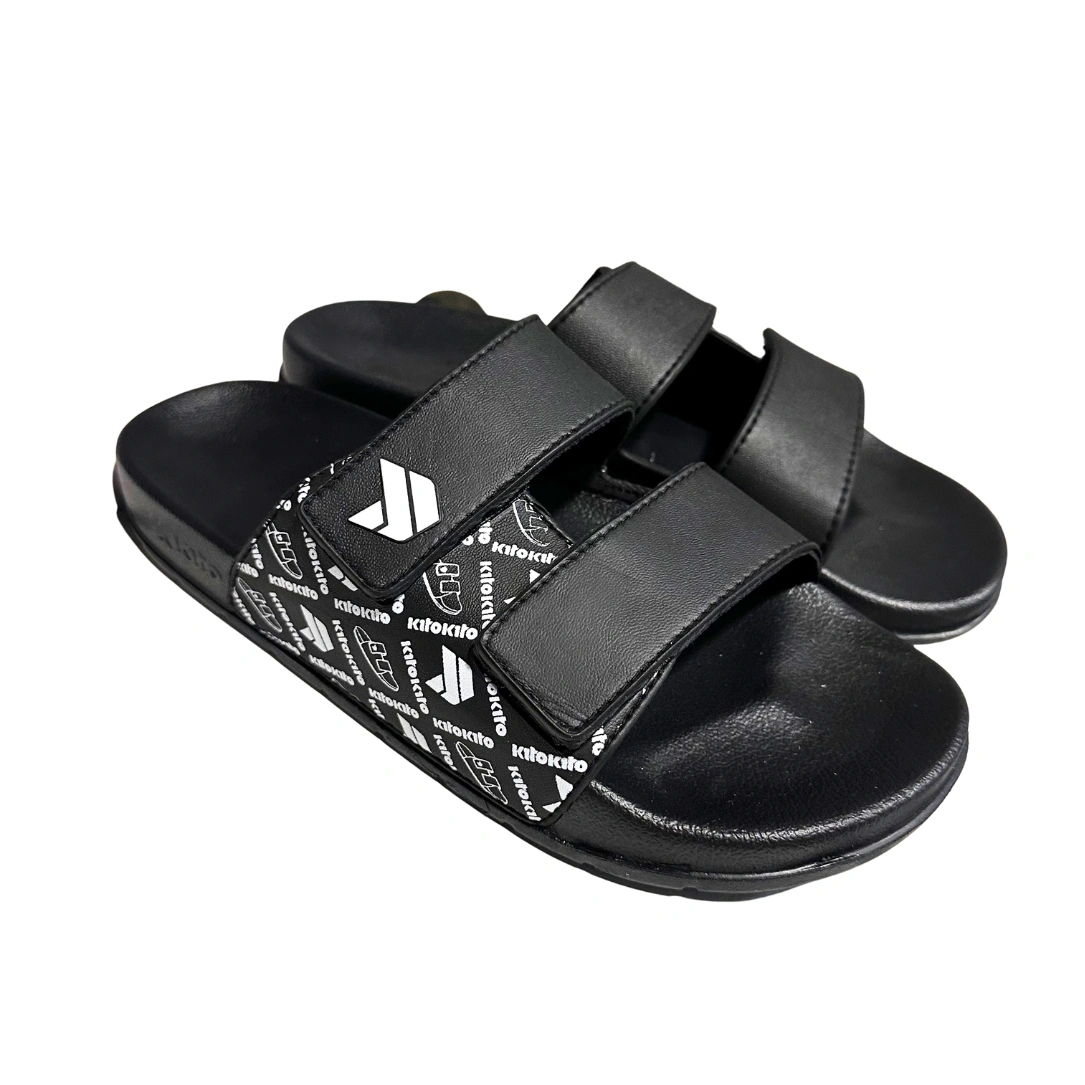 Kito Double Strap Slide Slippers AH 190 - Black 1