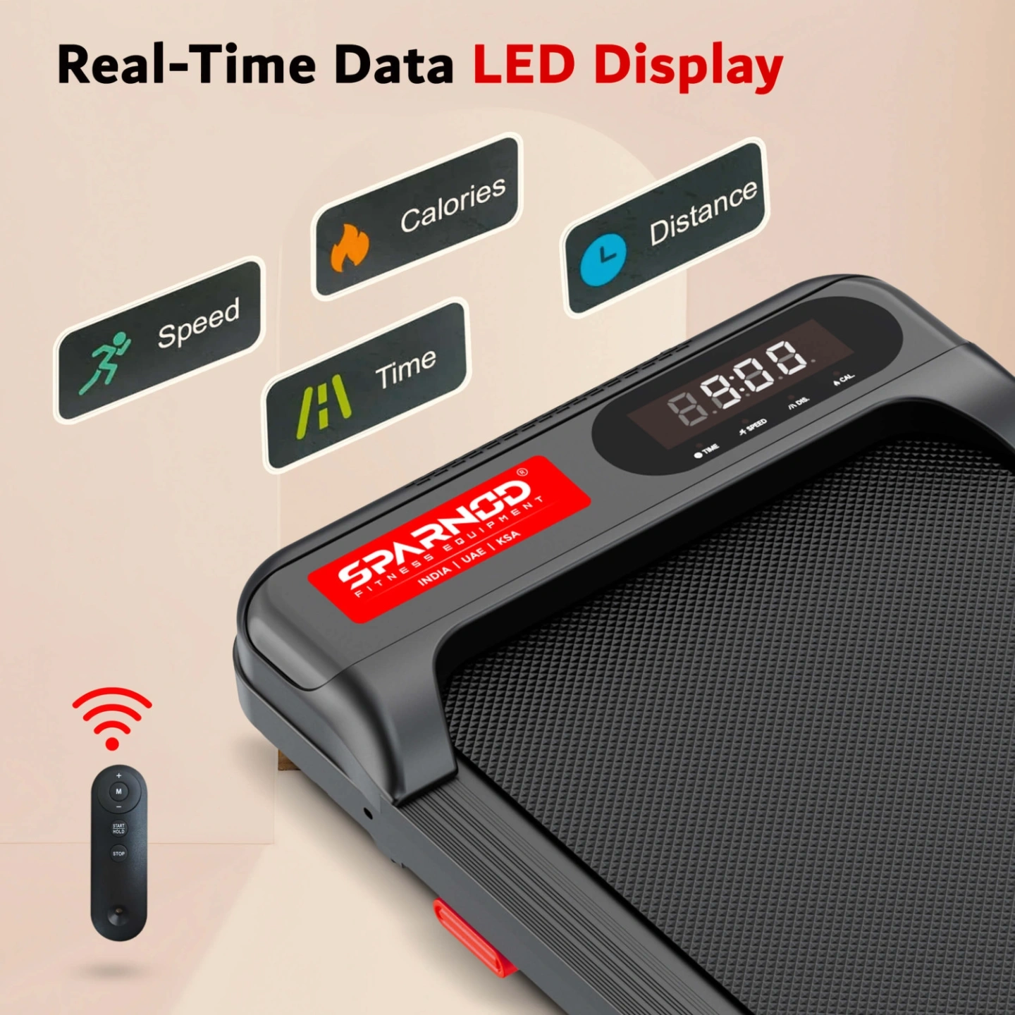 Home Use Walking Pad – STH-3002 | Compact & Portable Treadmill 3