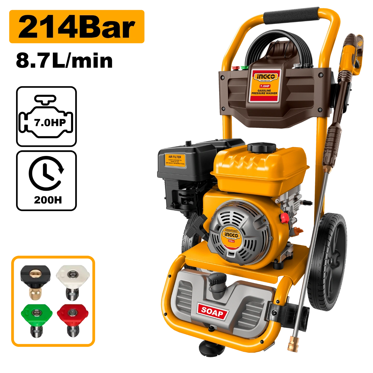 Gasoline pressure washer GHPW2006 1