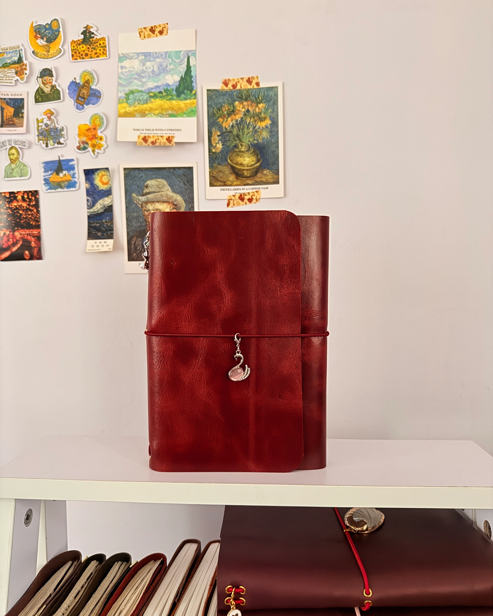 Garnet Leather Folio (Full Grain) 1