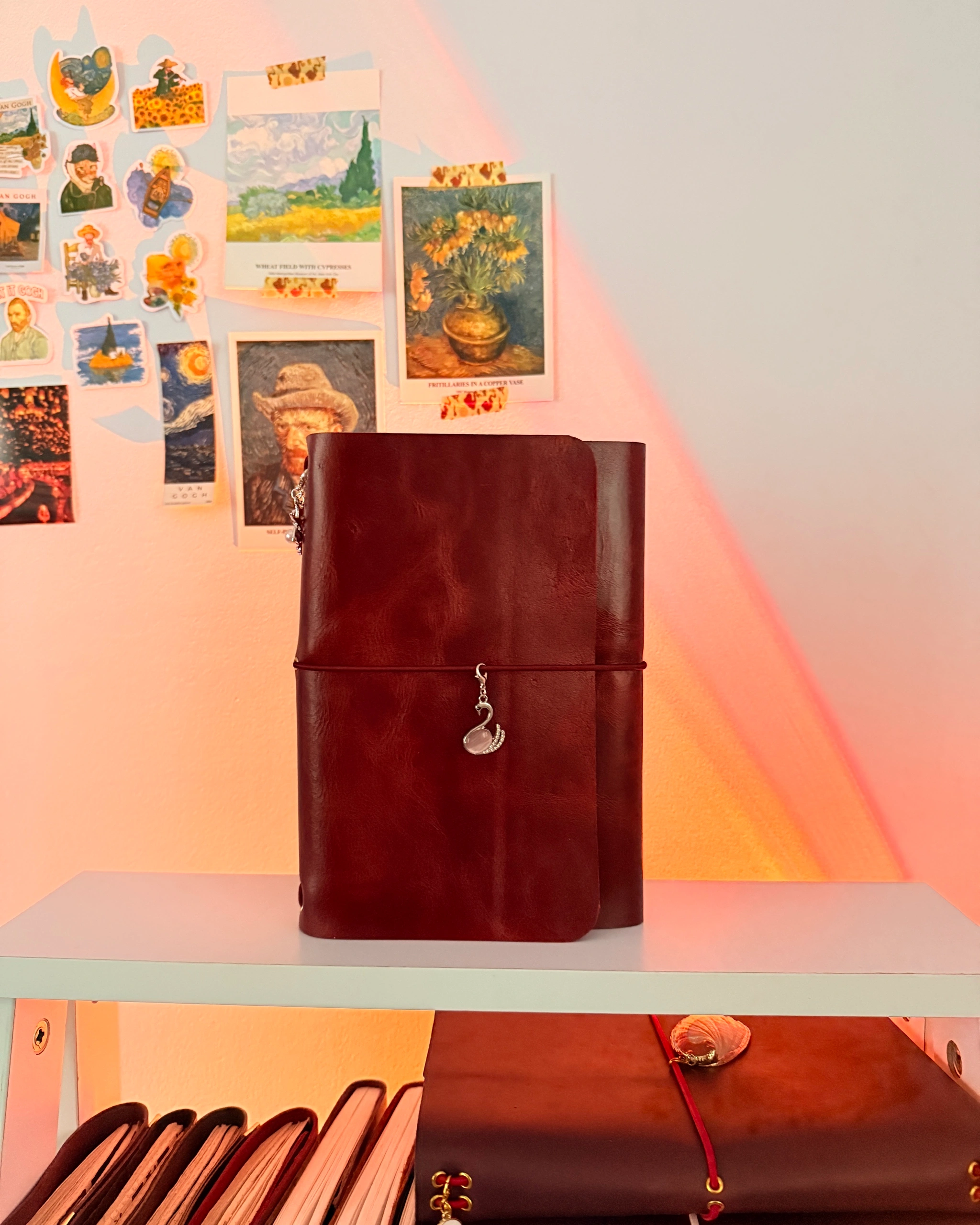 Garnet Leather Folio (Full Grain) 3