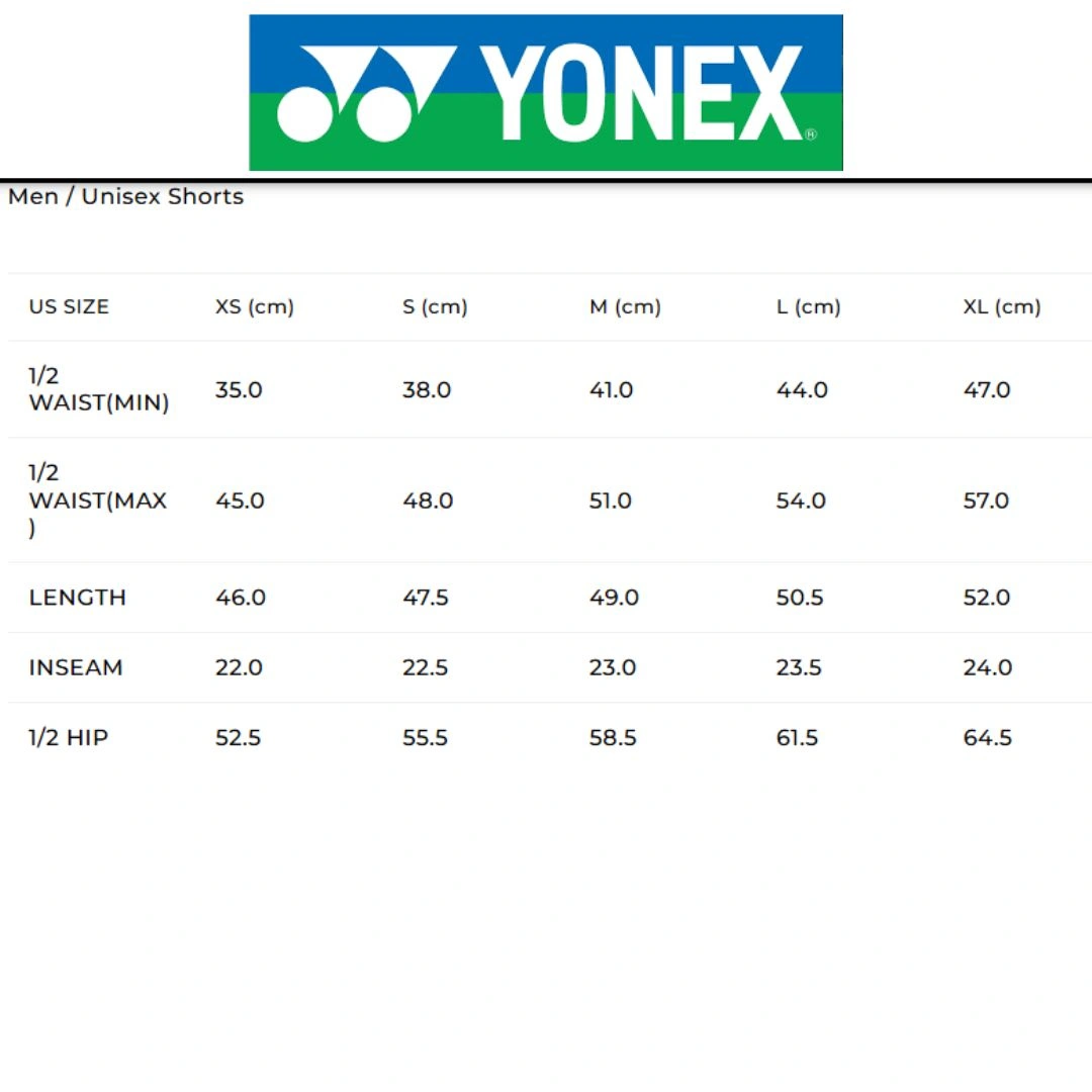 Yonex Men's Badminton Shorts – Jet Black 4