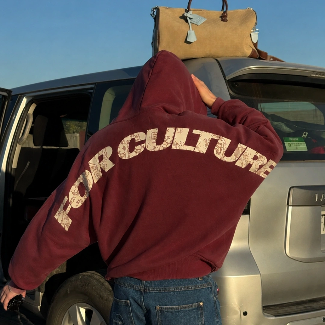 FOR CULTURE HOODIE MAROON 3