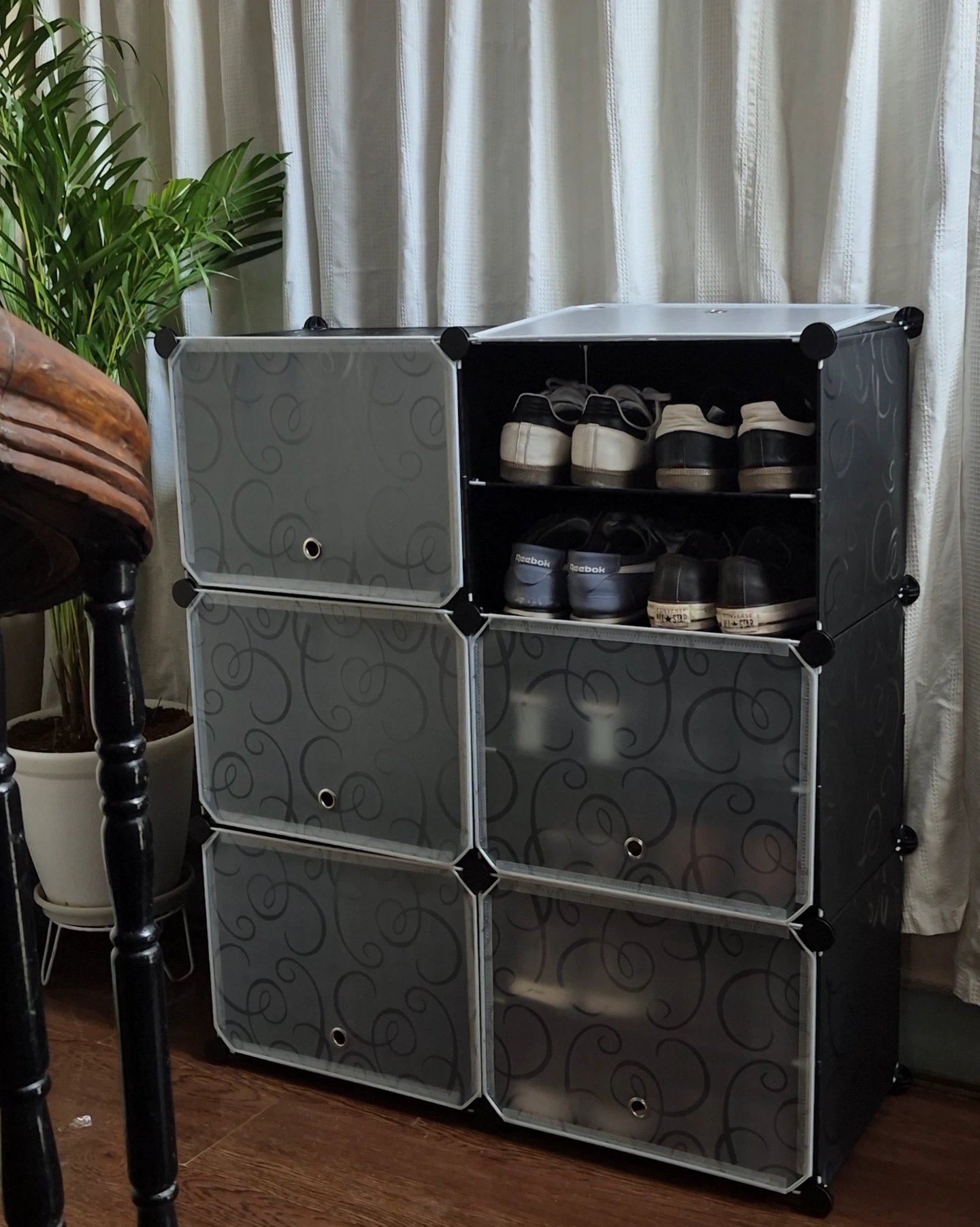 DIY Double Cabinet Rack 1