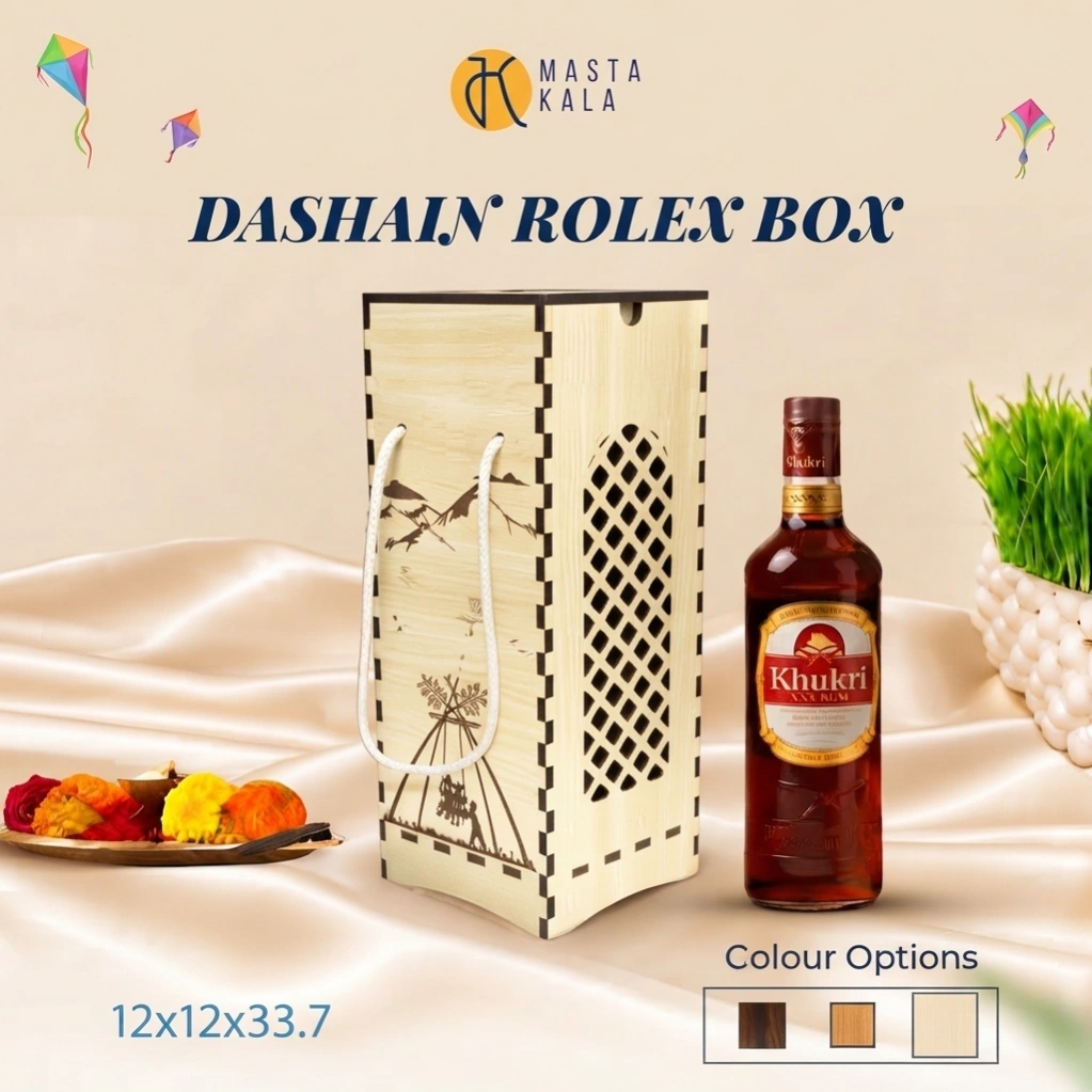 Wooden Dashain Box 1