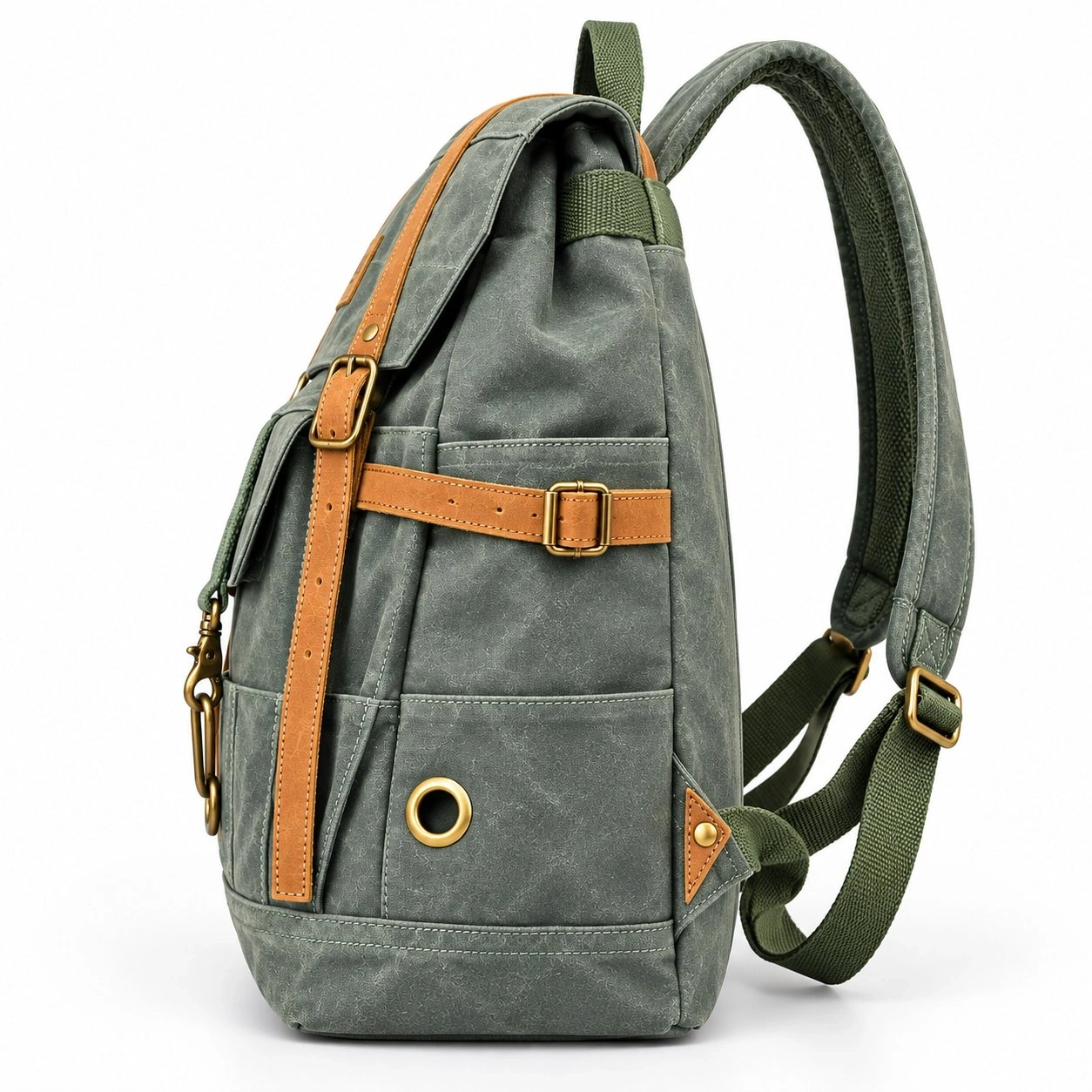 Premium Vintage Canvas Backpack 5