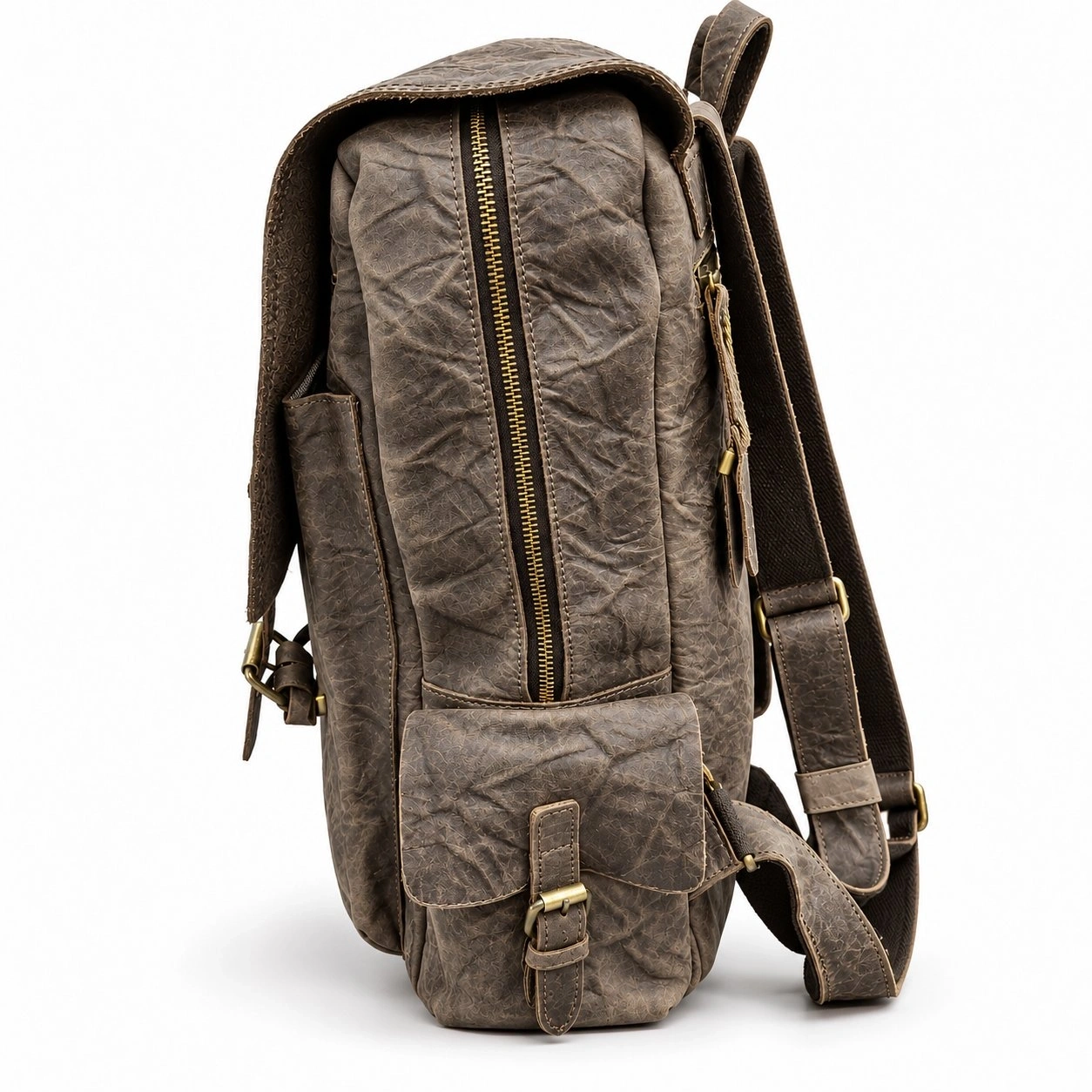 Premium Vintage Pure Leather Backpack 3