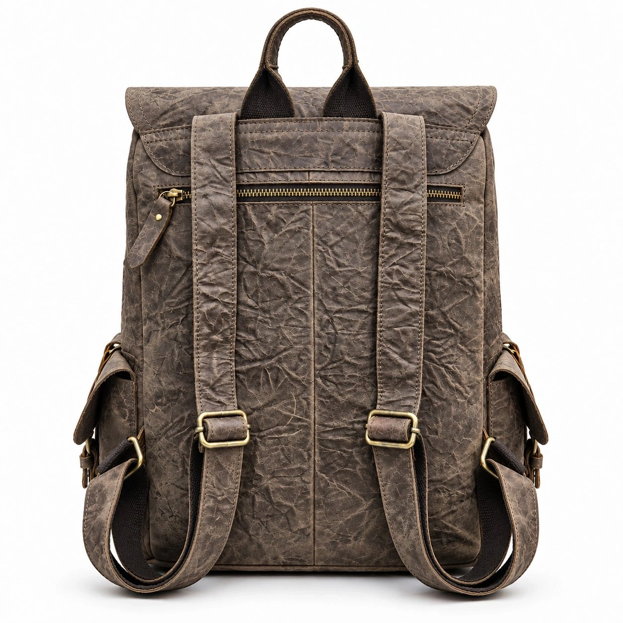 Premium Vintage Pure Leather Backpack 4