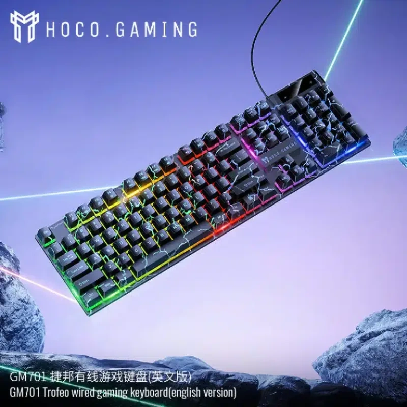 Hoco HOCO GM701 Trofeo Wired Gaming Keyboard 2