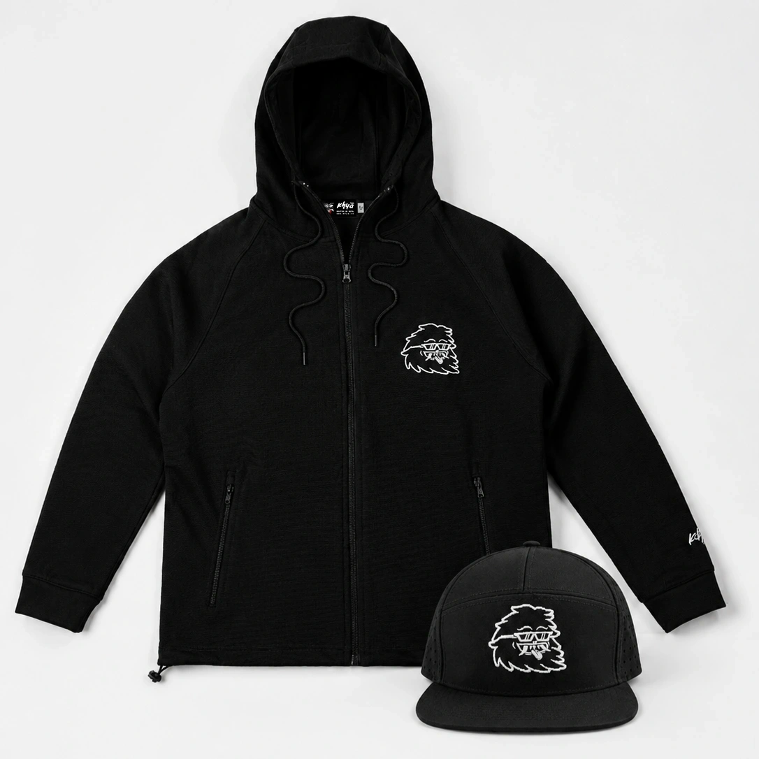 Blockout Bundle - Blockout Zip up and Trucker Cap 1