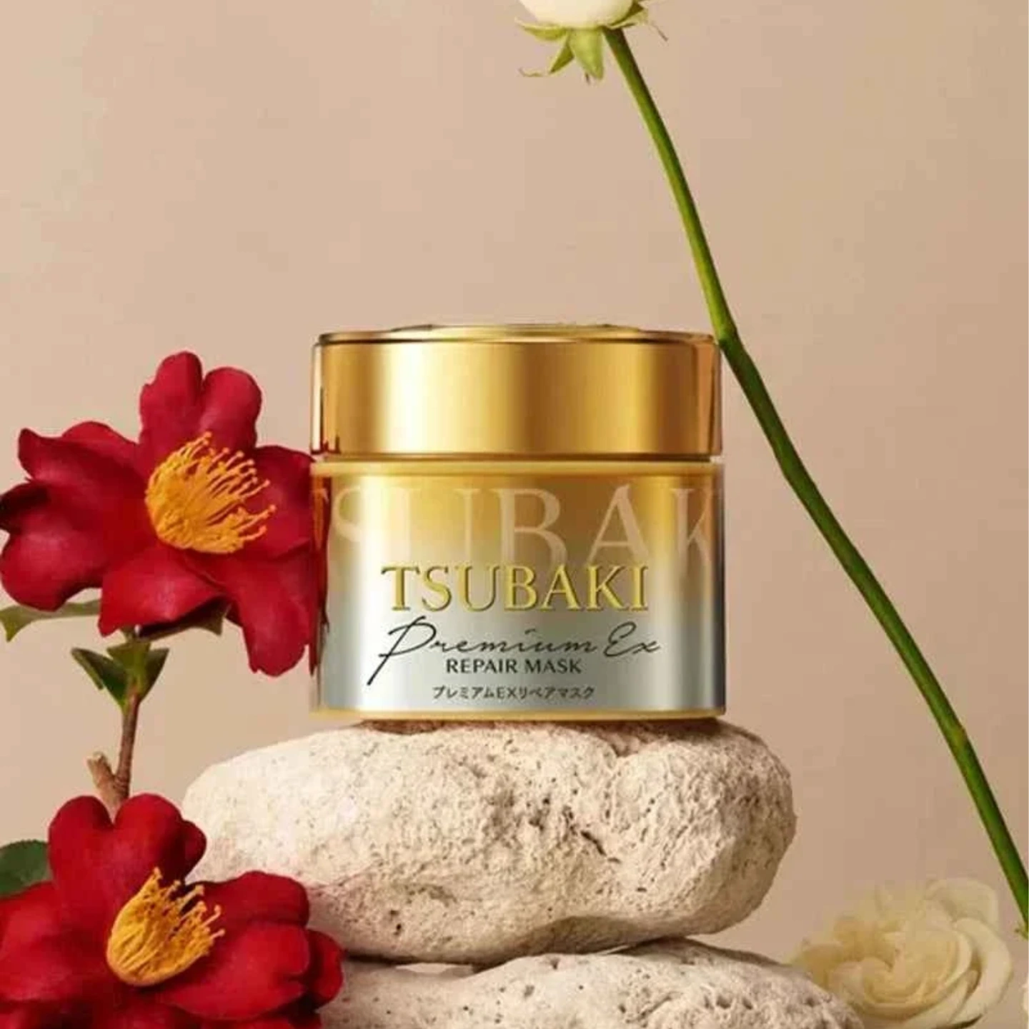 Tsubaki Premium EX Repair Hair Mask 180g 1