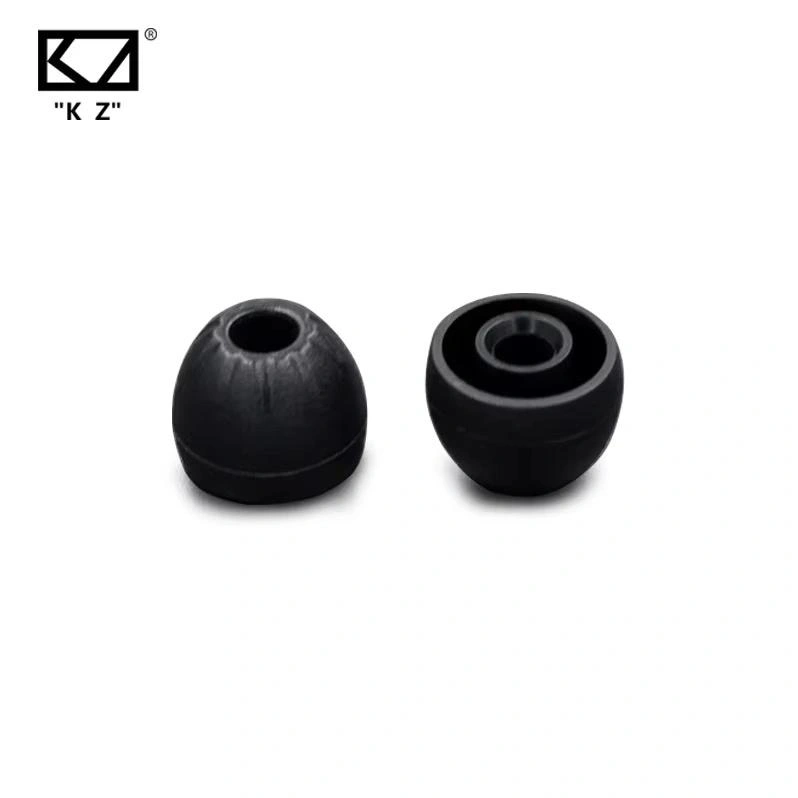 KZ Black Silicone Universal Ear Tips ( 3 pair ) 1
