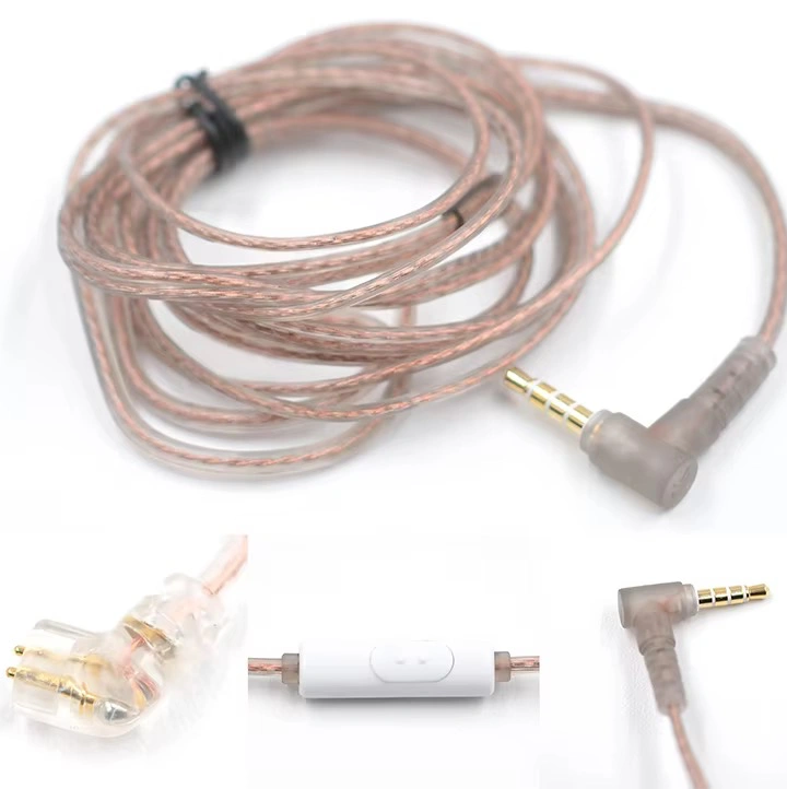 KZ Flat Replacement Wire For IEMs (With Mic) 1