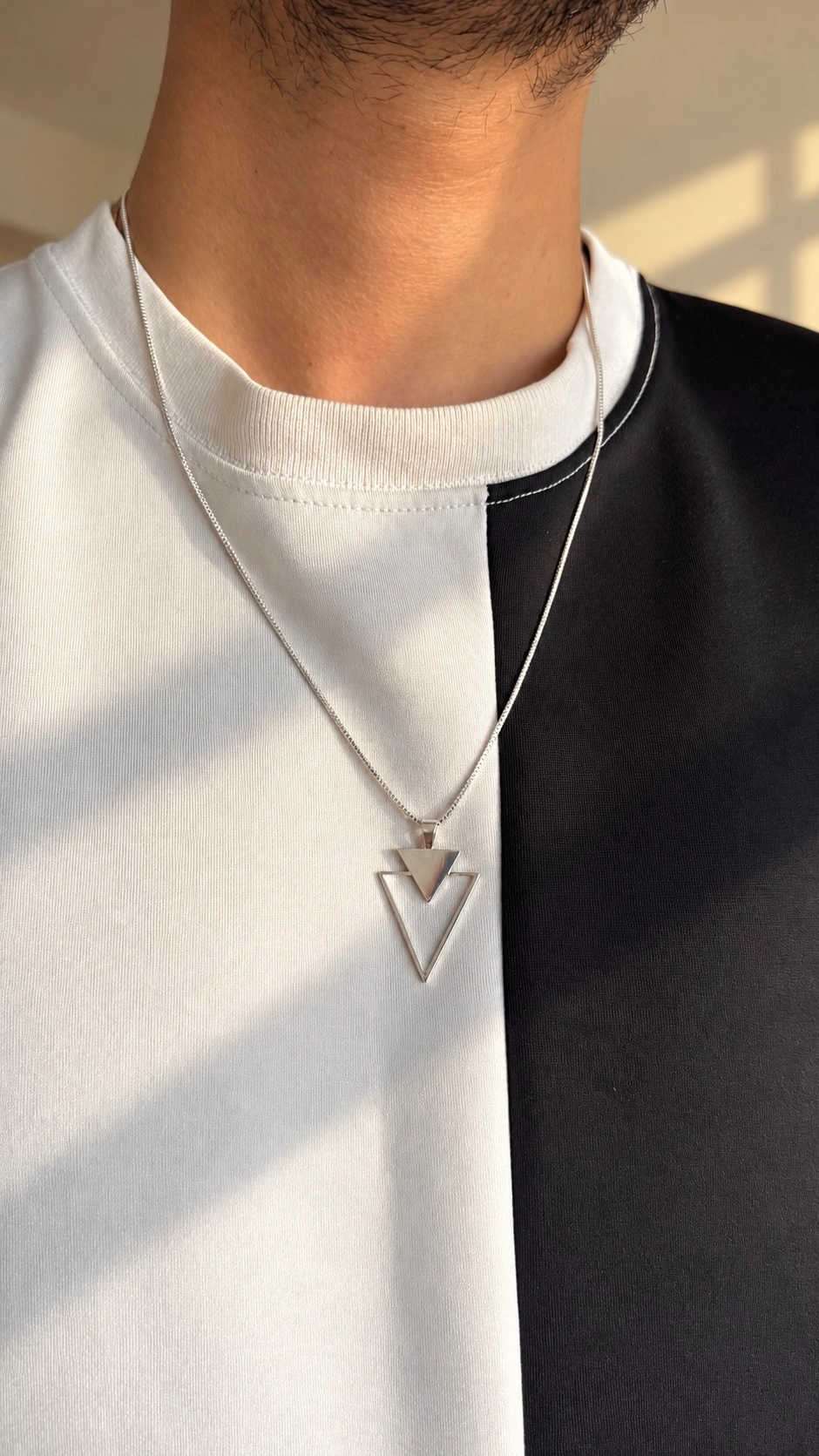 PURE SILVER GEORGE NECKLACE 2