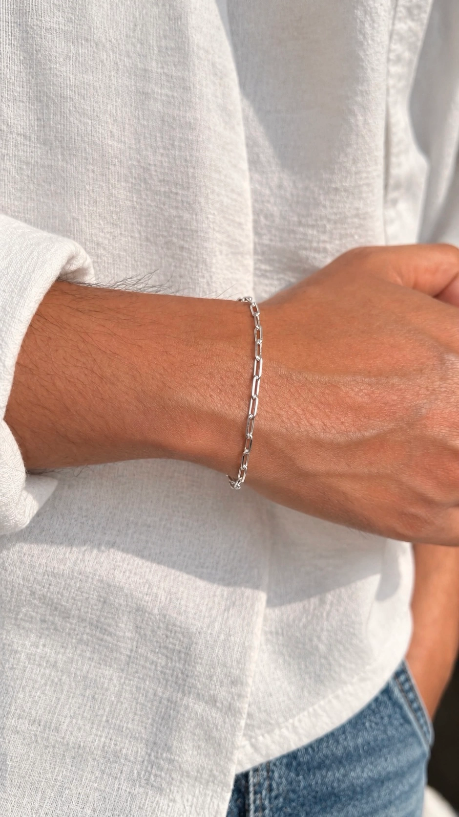 PURE SILVER JIMMY BRACELET 1