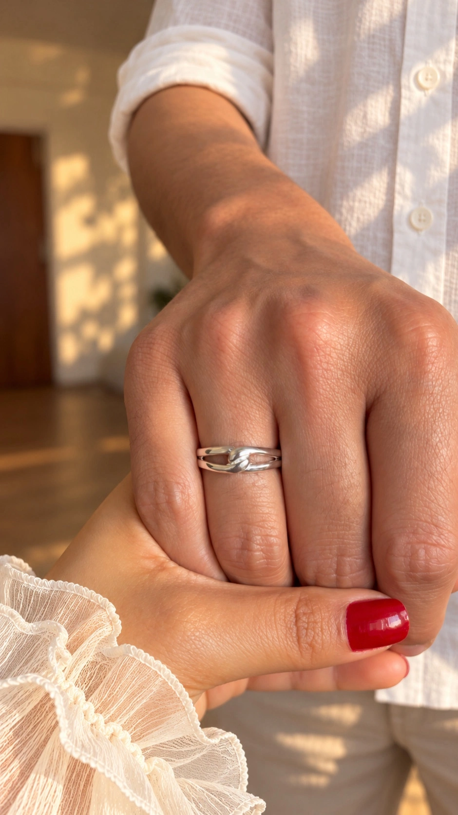 PURE SILVER MEN’S PROMISE RING 3