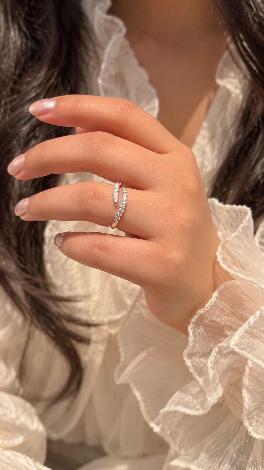 PURE SILVER TIANA RING 1