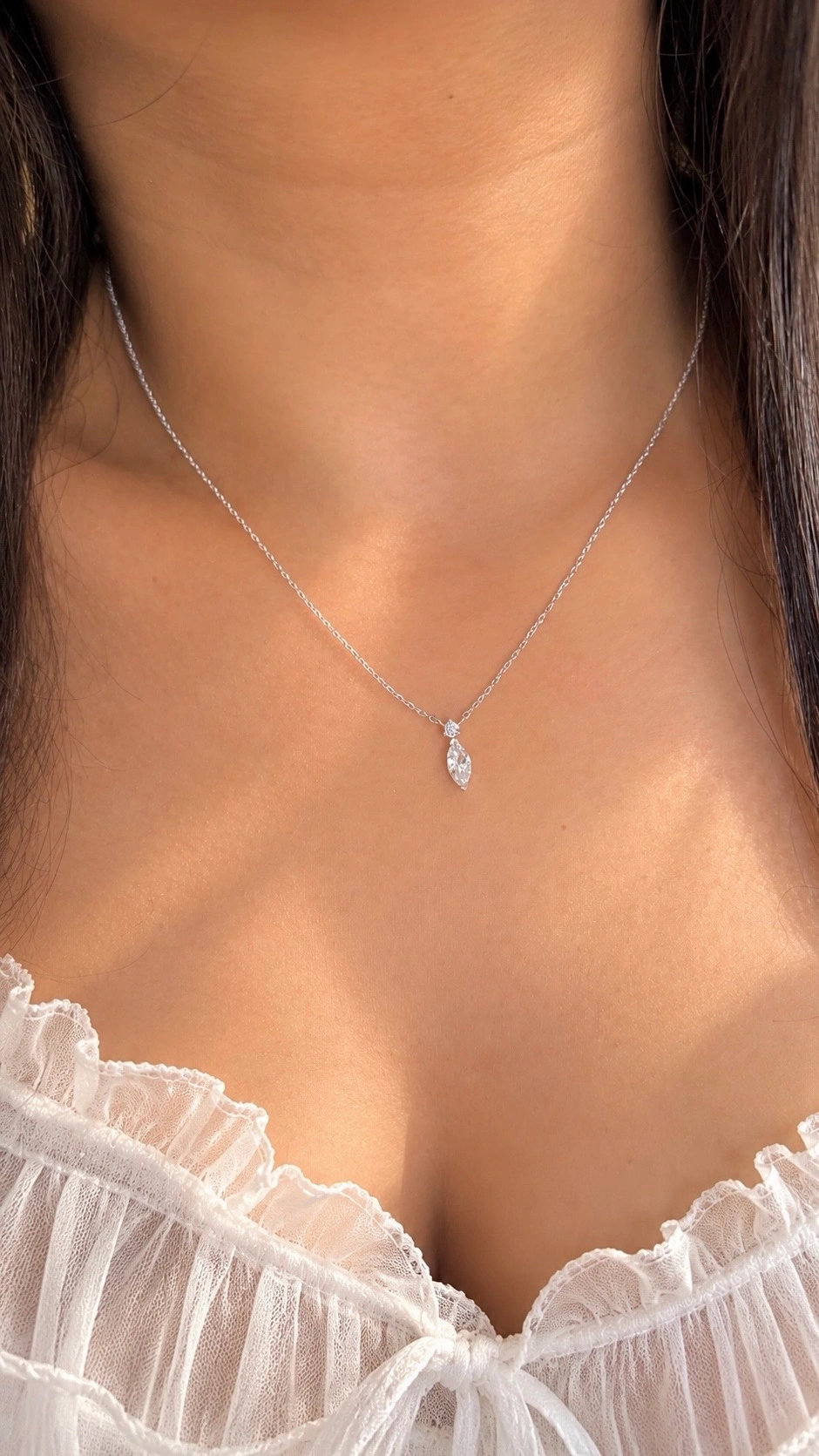 PURE SILVER STASIA NECKLACE 1