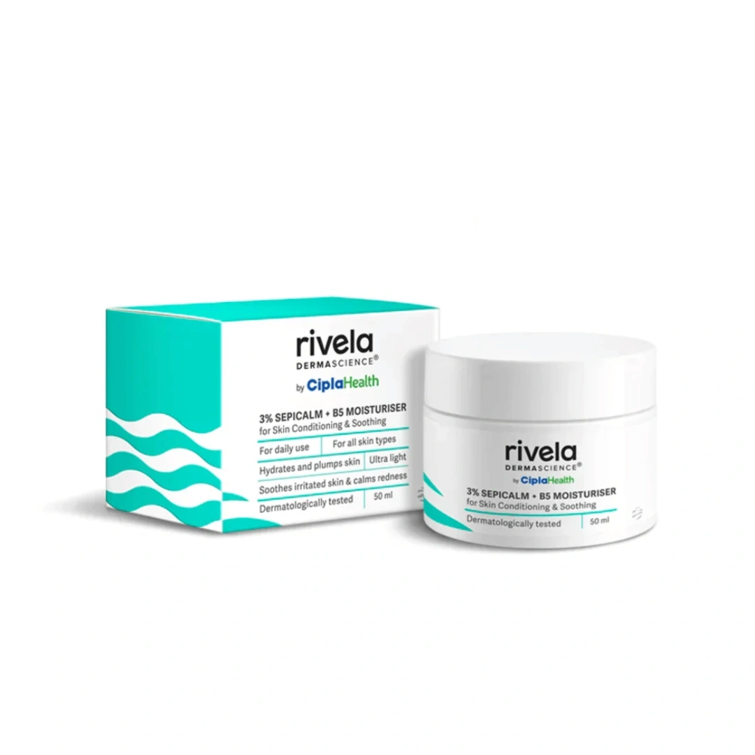 Rivela Dermascience 3% Sepicalm + B5 Oat Moisturizer 50 ml 1