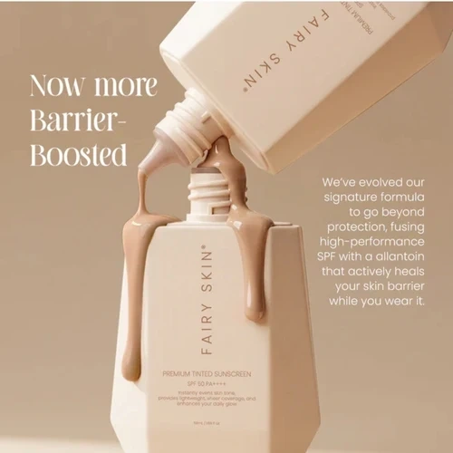 Fairy Skin Premium Tinted Sunscreen SPF 50 PA++++(50ML) 2