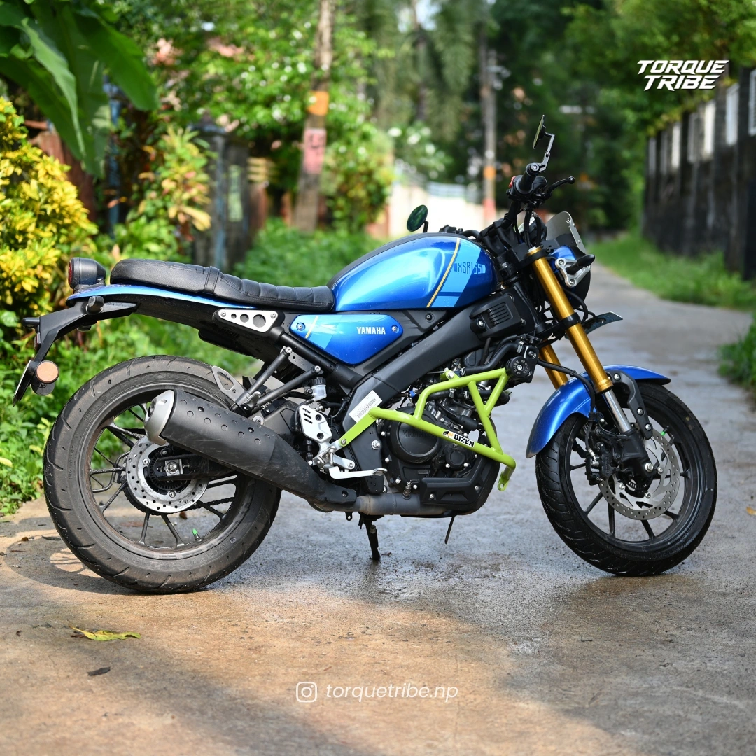 PowerX Premium Crash Guard / Engine Guard for Yamaha XSR 155 | BizenMoto 3