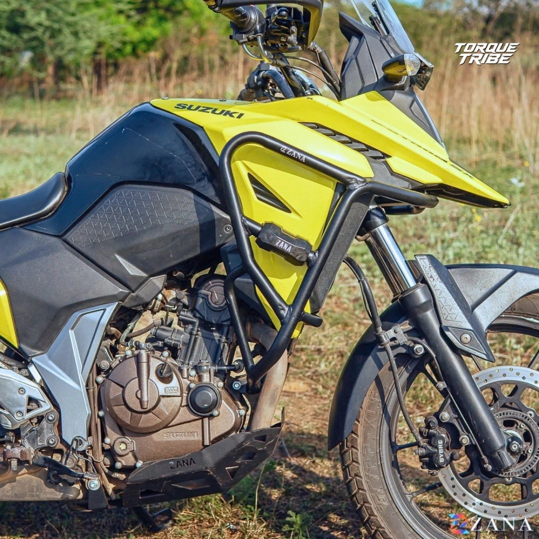 Crash Guard with Slider Puck for Suzuki V-Strom SX 250 | Zana 5