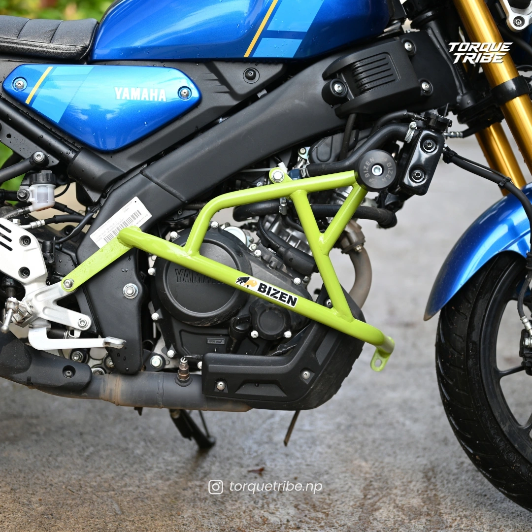 PowerX Premium Crash Guard / Engine Guard for Yamaha XSR 155 | BizenMoto 4