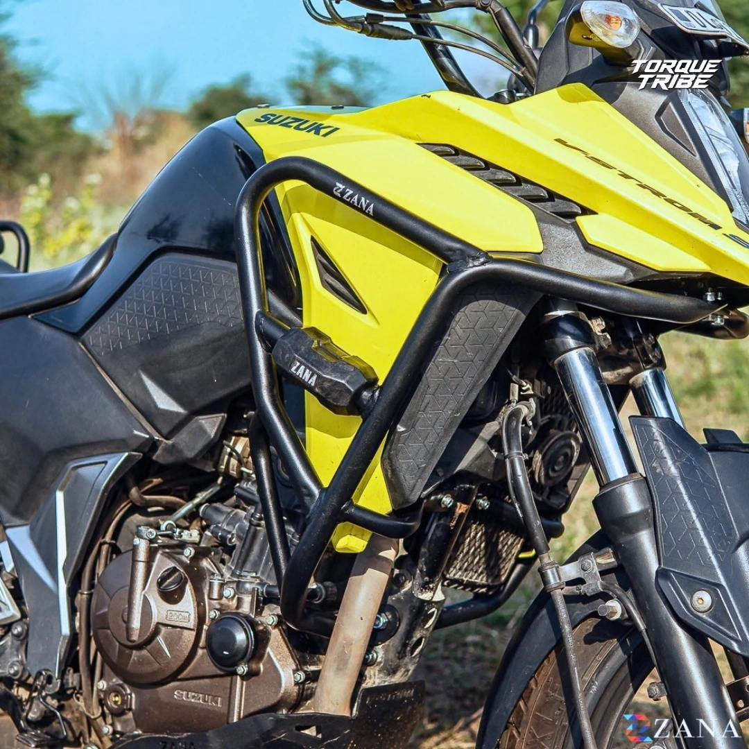 Crash Guard with Slider Puck for Suzuki V-Strom SX 250 | Zana 6