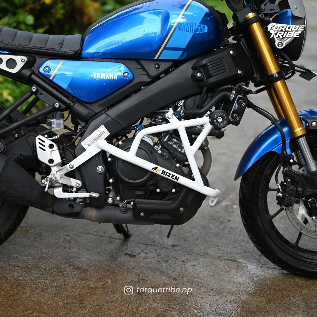 PowerX Premium Crash Guard / Engine Guard for Yamaha XSR 155 | BizenMoto 5