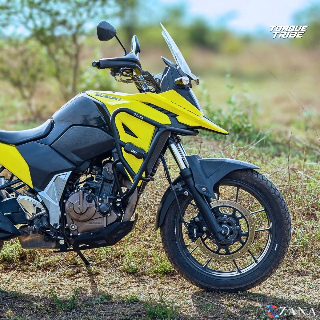 Crash Guard with Slider Puck for Suzuki V-Strom SX 250 | Zana 7
