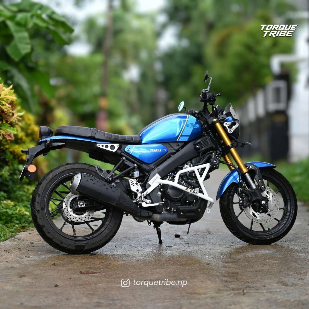 PowerX Premium Crash Guard / Engine Guard for Yamaha XSR 155 | BizenMoto 1