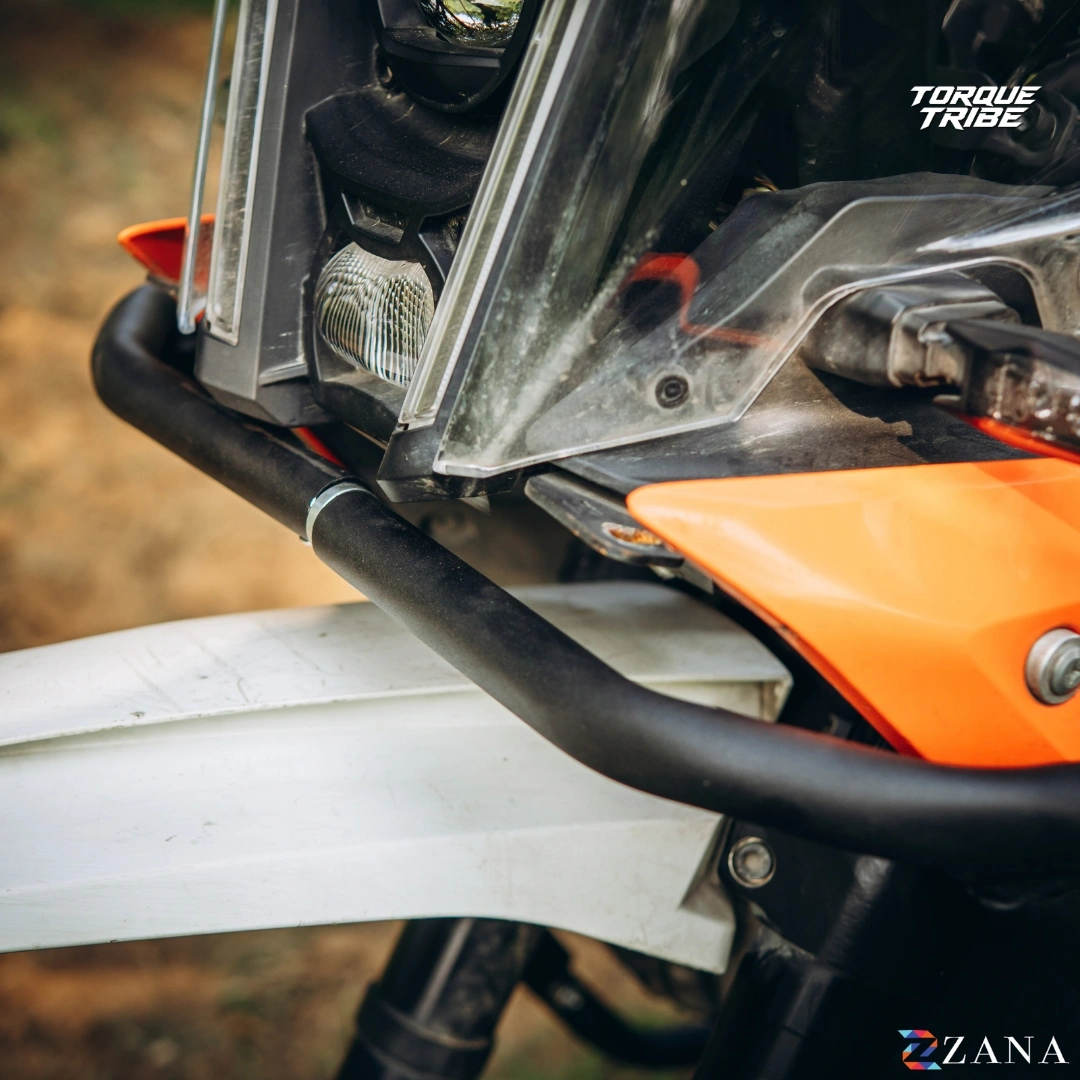 Upper & Lower Crash Guard Set Black for KTM ADV 250 & 390 2025 | Zana 5