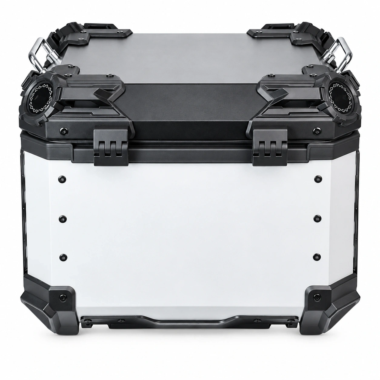 Heavy Armor 45L Aluminium Alloy Motorcycle Top Box with Backrest | MJW 5