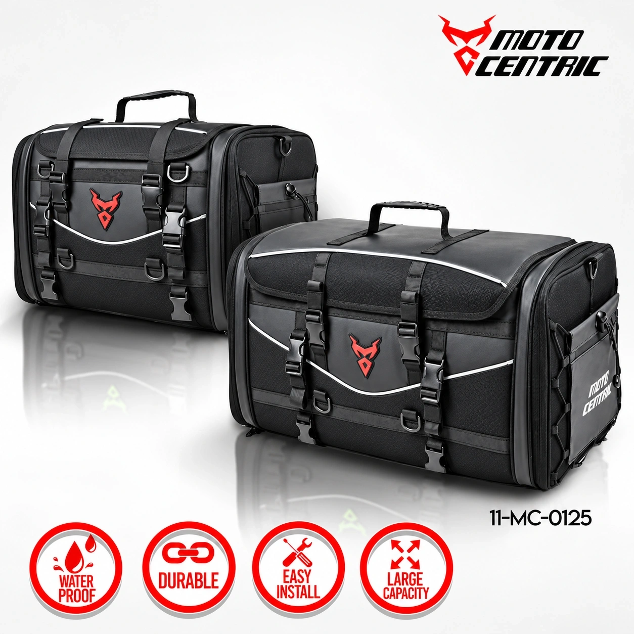 Motorcycle Tail Bag / Backpack | MotoCentric 1