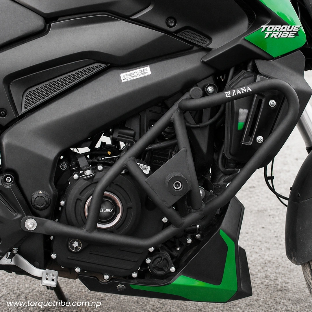 Crash Guard with Slider for Bajaj Dominar 400 | Zana 3