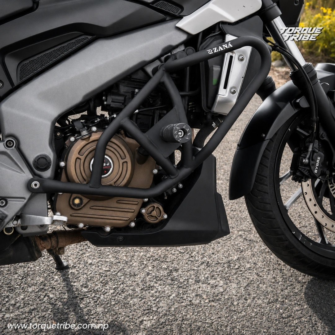 Crash Guard with Slider for Bajaj Dominar 400 | Zana 5