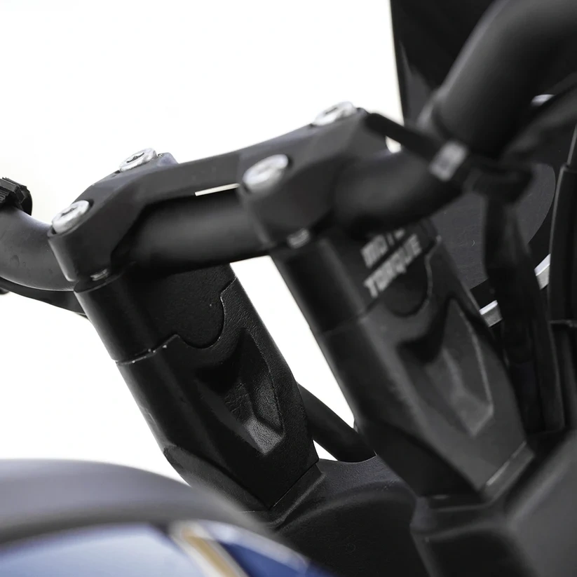 Aluminium Handlebar Risers for Yamaha XSR 155 | Moto Torque 3