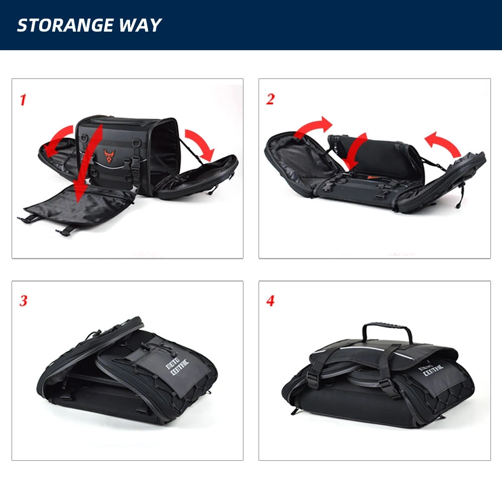 Motorcycle Tail Bag / Backpack | MotoCentric 8