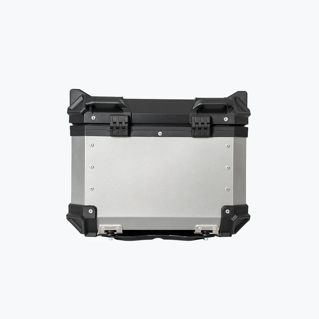 45L Aluminium Top Box with Backrest | MJW 5