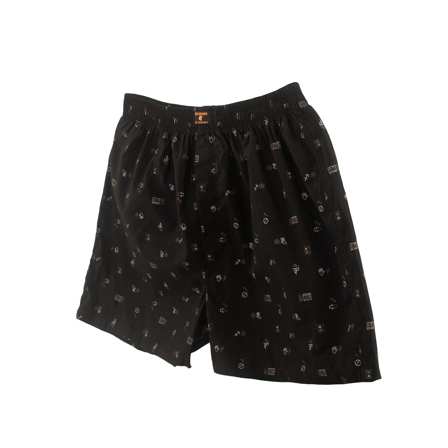 UNICORN BY ONE HORN – ANCHOR BLACK (100% cotton) 2