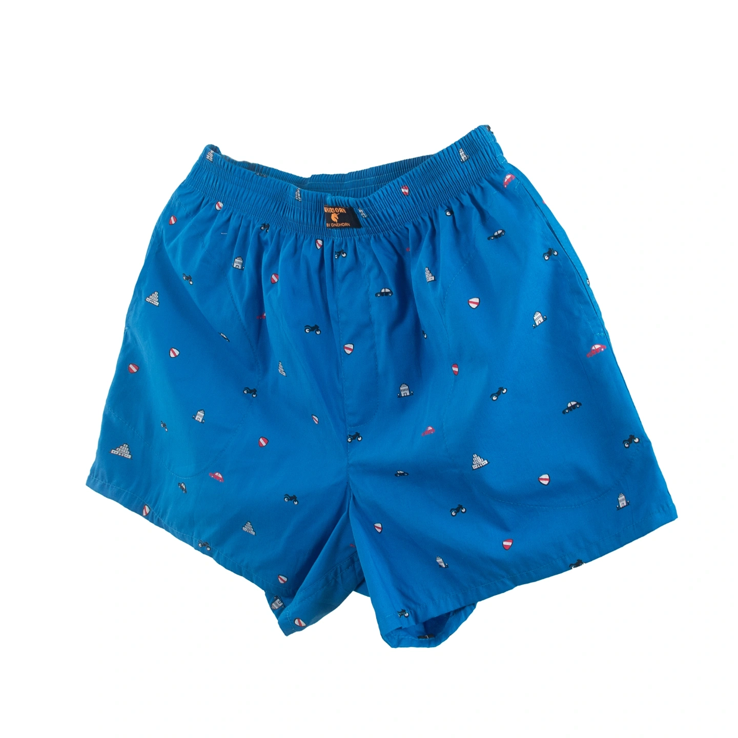 UNICORN BY ONE HORN – URBAN BLUE (LADIES BOXER WITH POCKETS) 2